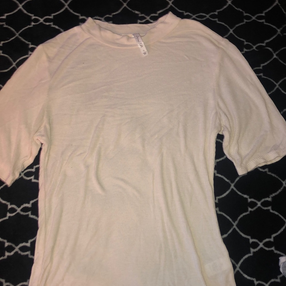 short sleeve turtle neck